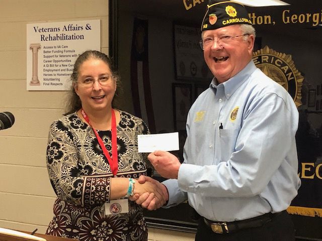 American Legion Post 143 contributes to Toys for Tots